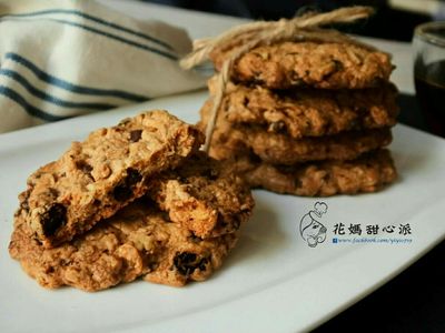 參考食譜 : 紅糖燕麥果乾餅乾