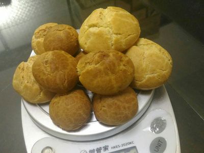 簡單材料做泡芙💕💕💕