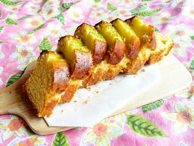 參考食譜 : ♡檸檬糖霜磅蛋糕♡