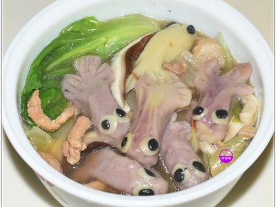 參考食譜 : 魚造型家常麵