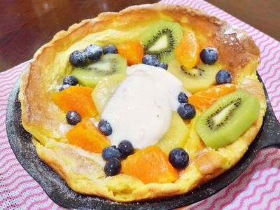 參考食譜 : 荷蘭鐵鍋鬆餅