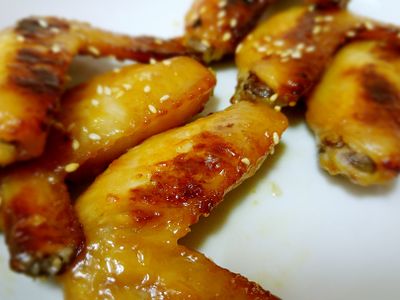蜂蜜味噌烤雞翅