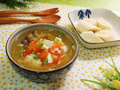 番茄豆腐味噌湯