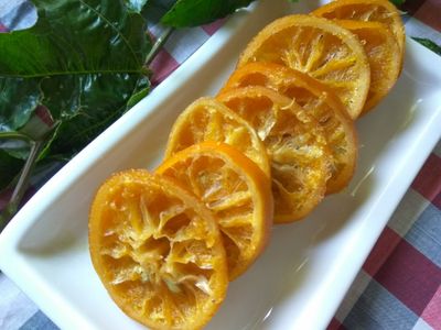 參考食譜 : 自製果乾小零嘴─柳丁蜜餞