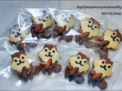 參考食譜 : 可愛松鼠造型餅乾