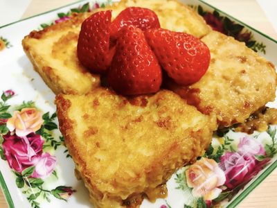 參考食譜 : 布丁法國吐司