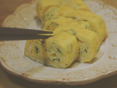 參考食譜 : 台式經典．厚燒香蔥玉子燒