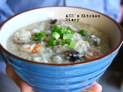 參考食譜 : 海鮮粥