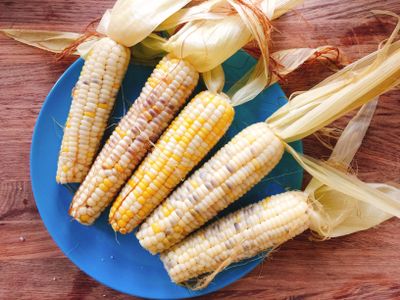 蒸玉米～超甜超好吃！