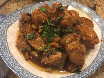 參考食譜 : 私房三杯雞