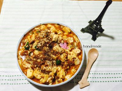 參考食譜 : 零失敗5分鐘快速上菜-簡易麻婆豆腐