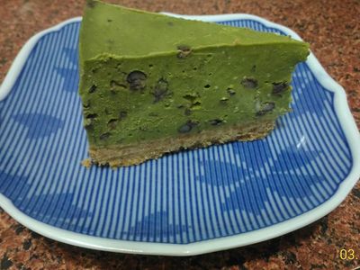 (免烤)抹茶紅豆乳酪蛋糕🌿🎂