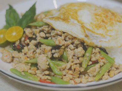 泰式快炒∣香辣鮮 打拋雞肉 太美味了