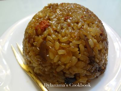 參考食譜 : DYLANAMA ♥ 酒香桂圓米糕