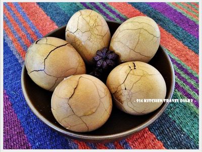 參考食譜 : 【深夜食堂】滷香汁茶葉蛋