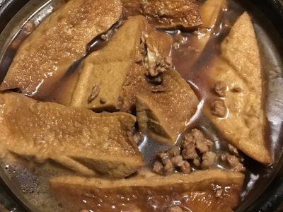 參考食譜 : 一鍋到底～肉香油豆腐