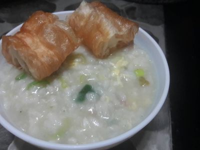 簡易皮蛋瘦肉粥