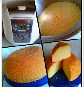參考食譜 : 奶油蛋糕 (電子鍋料理)