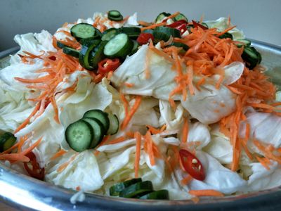 參考食譜 : 台式泡菜