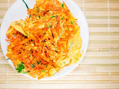 \\最愛媽媽味-紅蘿蔔煎蛋//