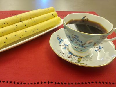 參考食譜 : 手工蛋捲