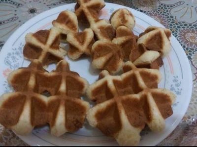 參考食譜 : 比利時鬆餅(鬆餅粉版）