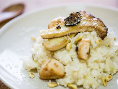 參考食譜 : \\基礎燉飯-雙菇雞肉燉飯//