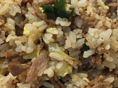 參考食譜 : 肉絲蛋炒飯