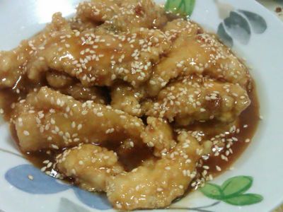 參考食譜 : 芝麻糖醋魚片