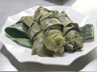 月桃紅藜麥小米雞卷