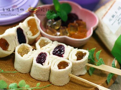 參考食譜 : 三味果凍軟土司串