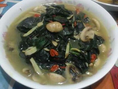 參考食譜 : 磨菇炒川七