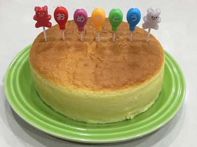 參考食譜 : 日式檸檬輕乳酪蛋糕