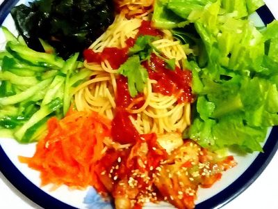 韓式蕃茄義式涼麵(百味來私房美味)