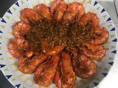 參考食譜 : [彈性調整］乾燒蝦