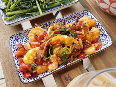 參考食譜 : 西班牙大蒜紅椒蝦