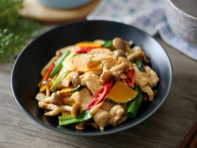 參考食譜 : 菇菇嫩炒雞片