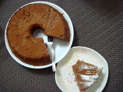 參考食譜 : 【烘焙零失敗】全蛋巧克力戚風蛋糕