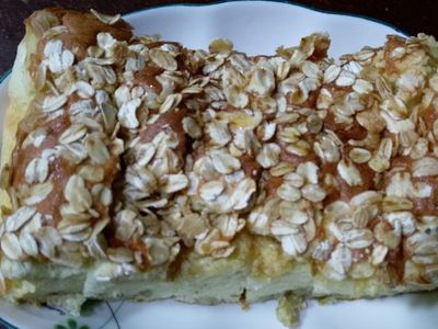 參考食譜 : 蜂蜜燕麥香蕉蛋糕