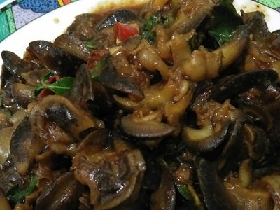 參考食譜 : 炒螺肉