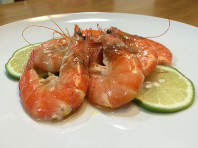 蒜香奶油檸檬蝦