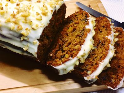 參考食譜 : Carrot cake 胡蘿蔔蛋糕🥕