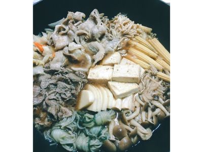 日式壽喜燒火鍋（約4人份）