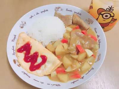 蘋果豬肉咖哩飯