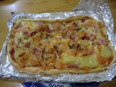 參考食譜 : 夏威夷Pizza