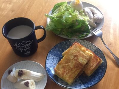 法式吐司-肉鬆起司