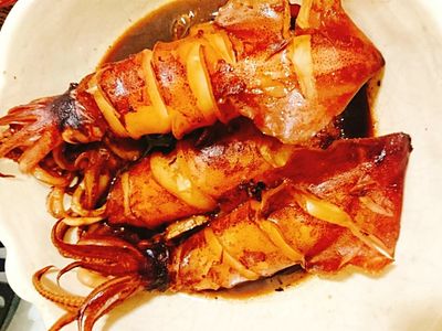 🔥🦑紅燒中卷