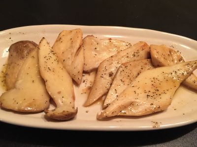 參考食譜 : 偽夜市版《奶油椒鹽杏鮑菇》