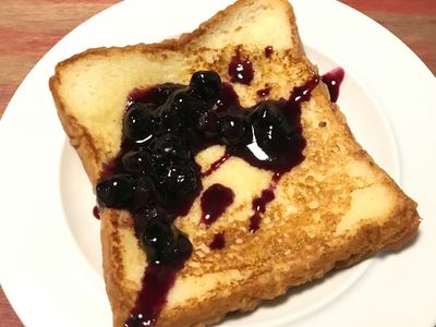 參考食譜 : 藍莓醬法式吐司