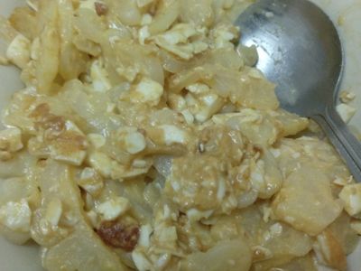 參考食譜 : 鹹蛋苦瓜